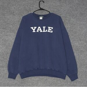 IVYSport Yale University Sweatshirt Crewneck Mens L Blue College Casual Apparel